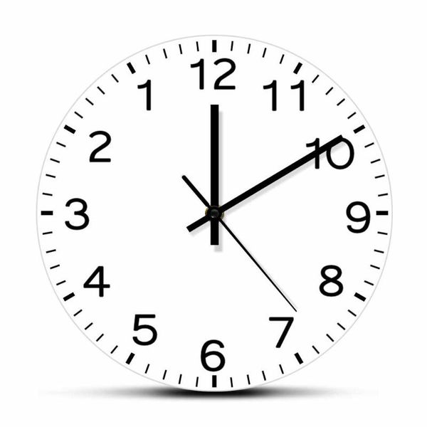 Wall Clocks Modern Design Run Backwards Quiet Sweep Clock Anticlockwise Reverse Anti Home Decor Timepieces Counter Watch