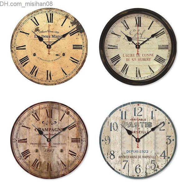 Wall Clocks Vintage style clock art kitchen Minimalism battery powered wall clock decoration home clock decoration wall clock Z230710

Vintage-style minimalist wall clock with battery power, perfec...