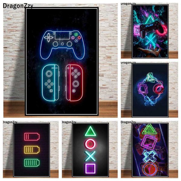Wallpapers Gamer Room Poster Gamer Decoration Canvas Painting Game Playstation Pictures Wall Art Boys Bedroom Gaming Home Decor for Kids J23

Gaming-themed wallpapers, posters, and canvas paintings...
